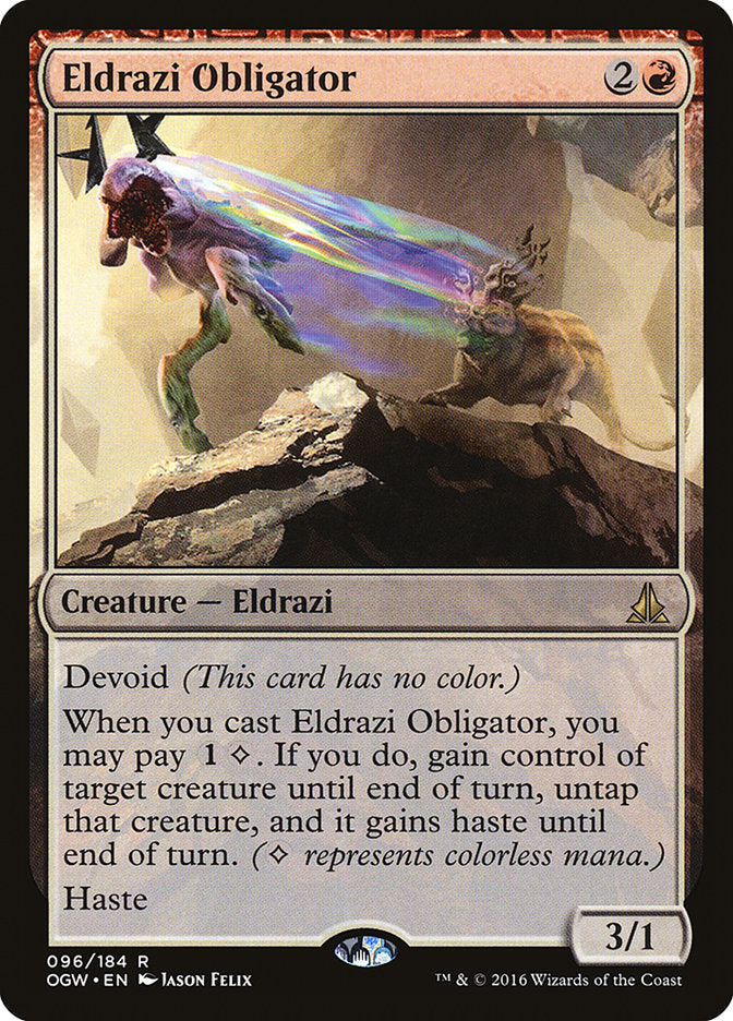 Eldrazi Obligator [Oath of the Gatewatch] Foil