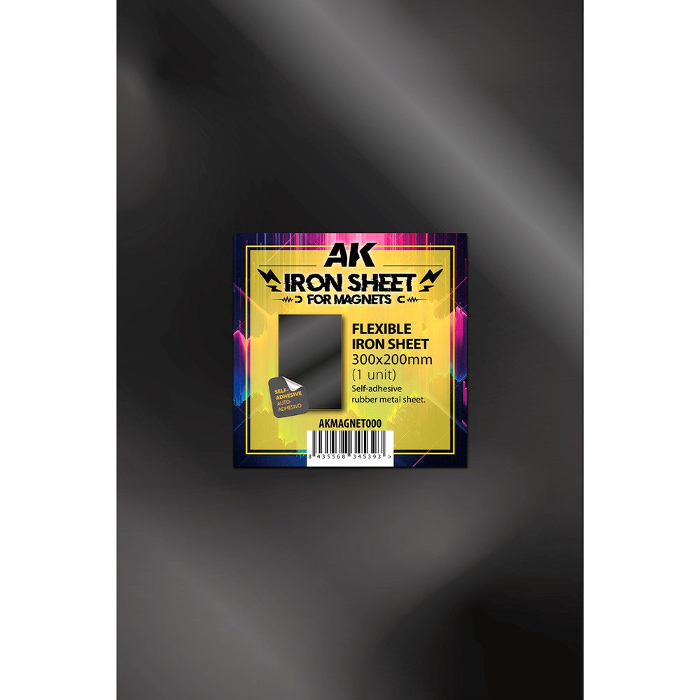 AK Interactive - Magnets - Iron Sheet For Magnets 300X200Mm