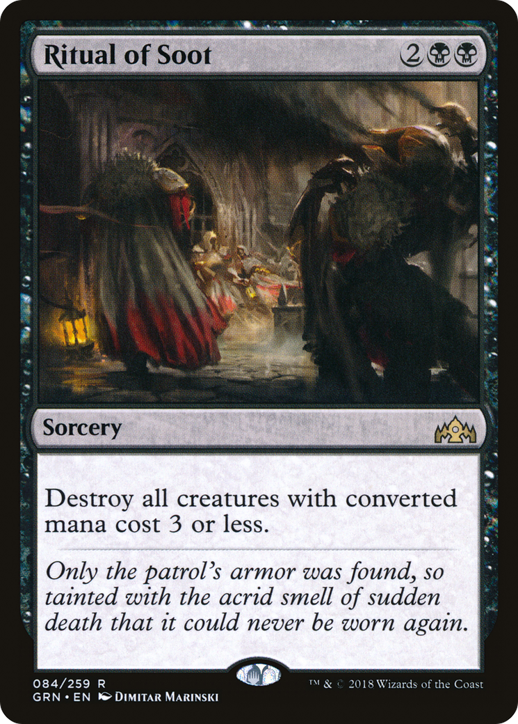 Ritual of Soot  [Guilds of Ravnica] Foil