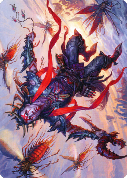 Scion of the Swarm // Scion of the Swarm  [Zendikar Rising Art Series] (Borderless)