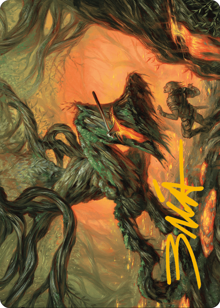 Stump Stomp // Stump Stomp  [Modern Horizons 3 Art Series] (Borderless) Foil