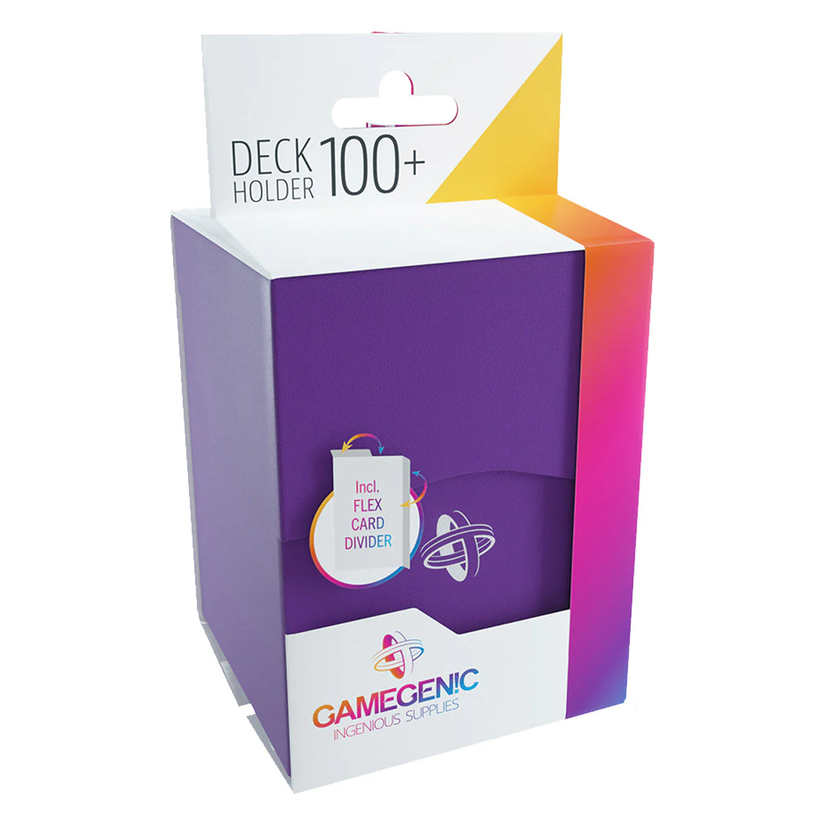 Gamegenic Deck Holder 100+ Purple Deck Box