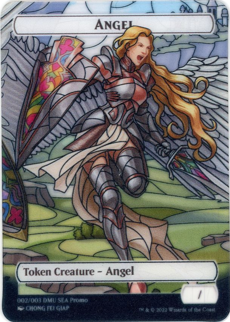 Angel  [Dominaria United Southeast Asia Tokens]: (Full Art)