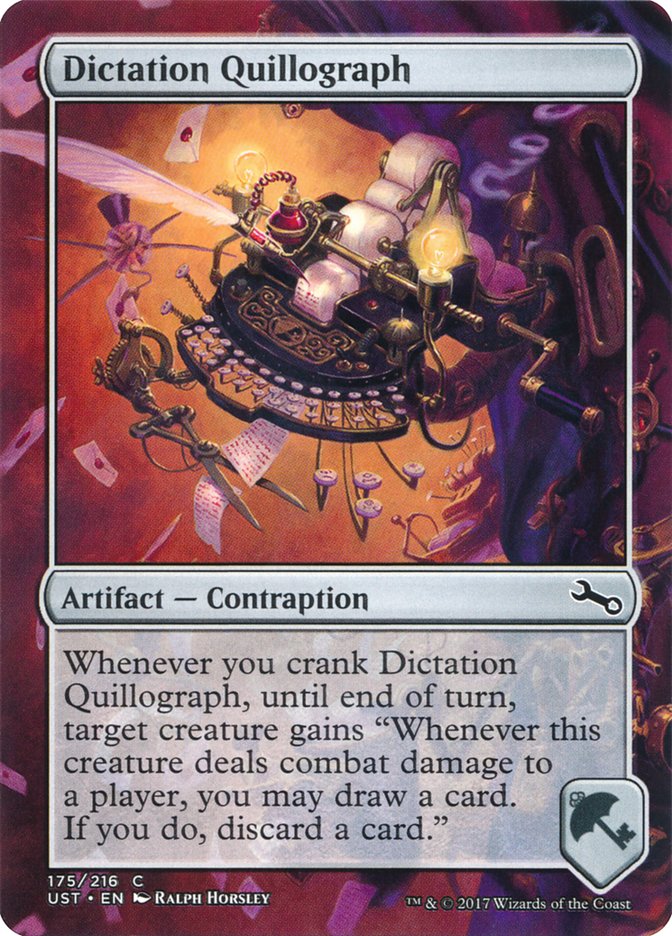Dictation Quillograph [Unstable] Foil