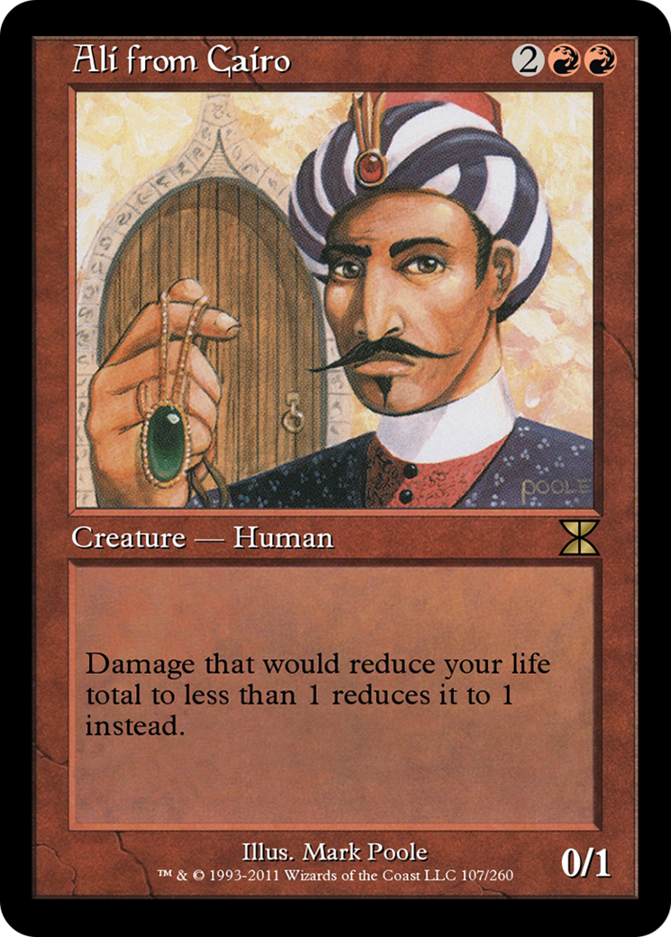 Ali from Cairo  [Masters Edition IV] Foil
