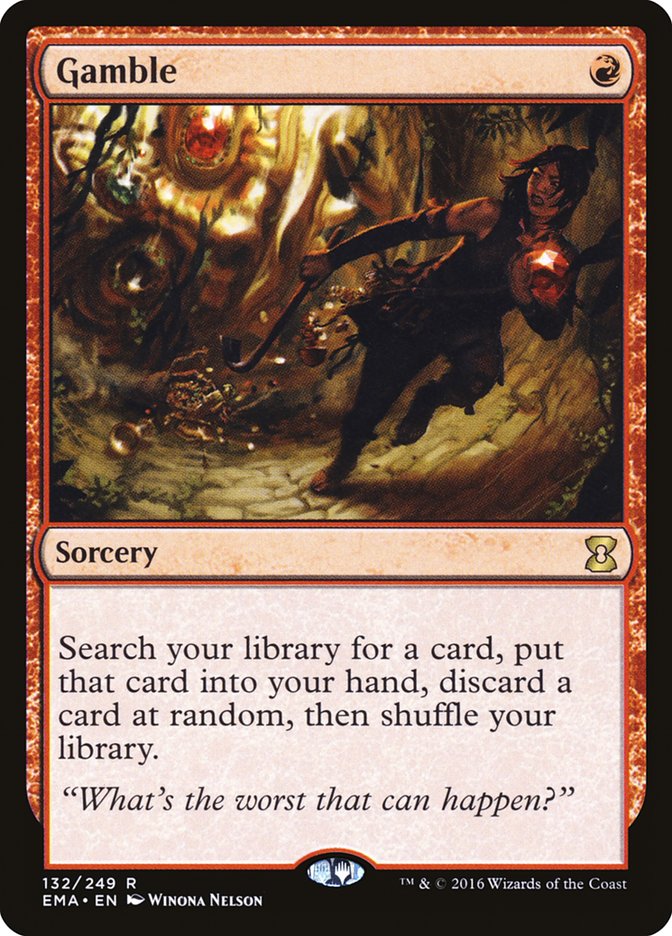 Gamble [Eternal Masters] Foil