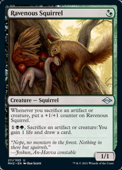 Ravenous Squirrel [Modern Horizons 2] Foil