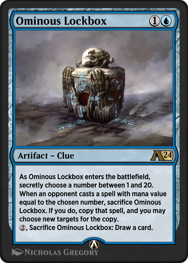 Ominous Lockbox  [Alchemy: Murders at Karlov Manor ]