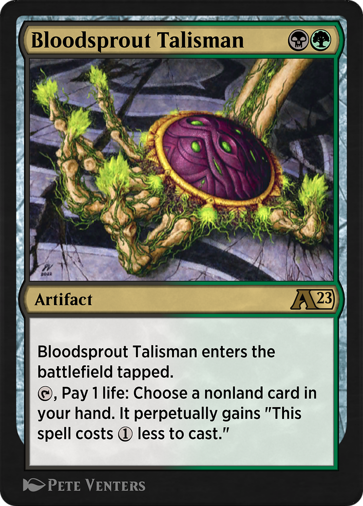 Bloodsprout Talisman  [Alchemy: Dominaria]