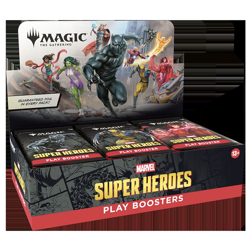 (PRE ORDER) Marvel Super Heroes - Play Booster Box