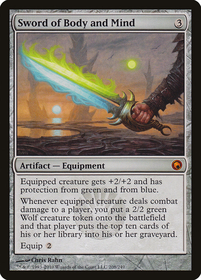 Sword of Body and Mind [Scars of Mirrodin] Foil