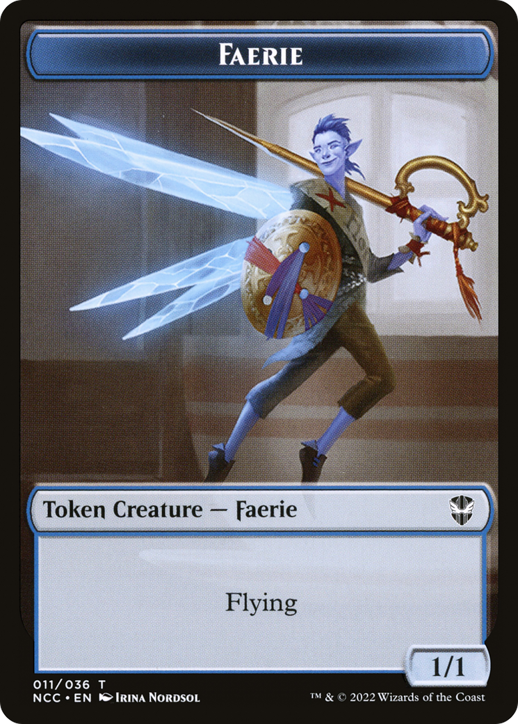 Faerie  [New Capenna Commander Tokens] Foil