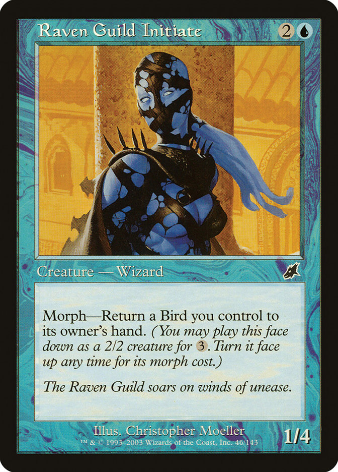 Raven Guild Initiate [Scourge] Foil
