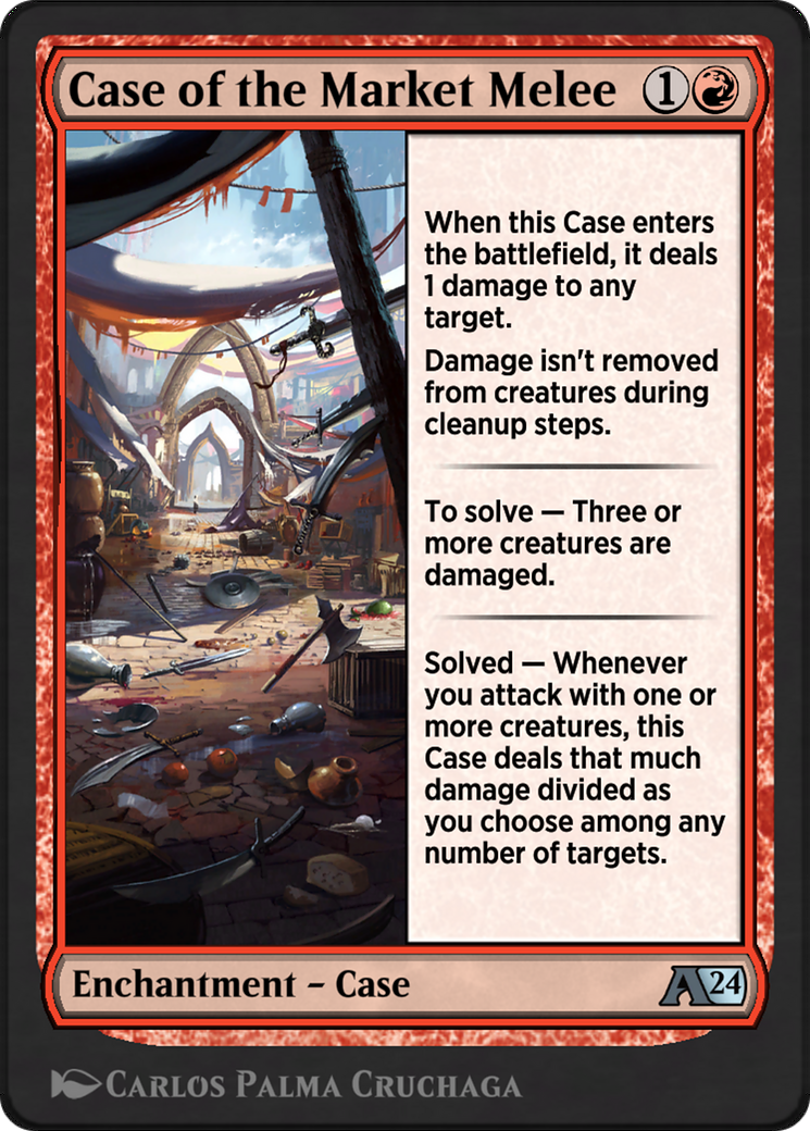 Case of the Market Melee  [Alchemy: Murders at Karlov Manor ]