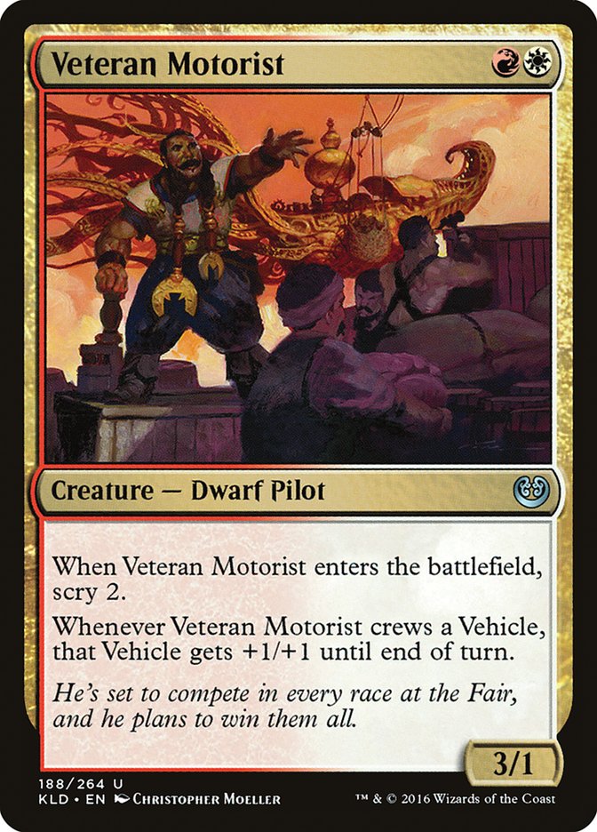 Veteran Motorist [Kaladesh] Foil