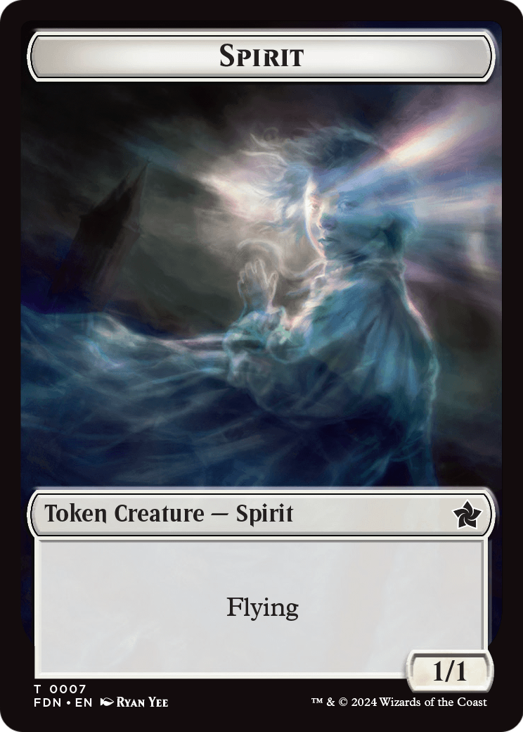 Spirit  [Foundations Tokens] Foil