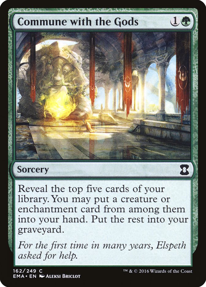 Commune with the Gods [Eternal Masters] Foil