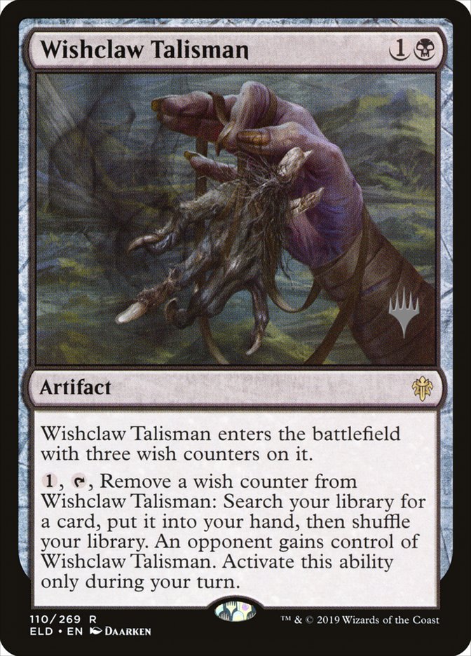 Wishclaw Talisman (Promo Pack) [Throne of Eldraine Promos] Foil