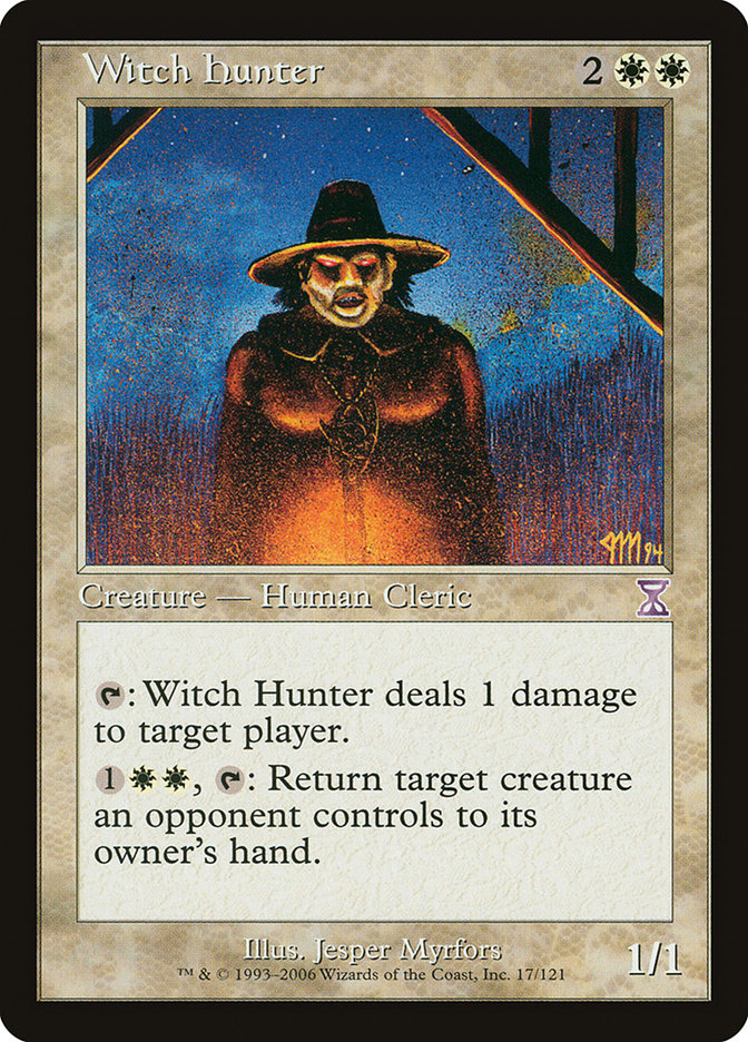 Witch Hunter [Time Spiral Timeshifted] Foil
