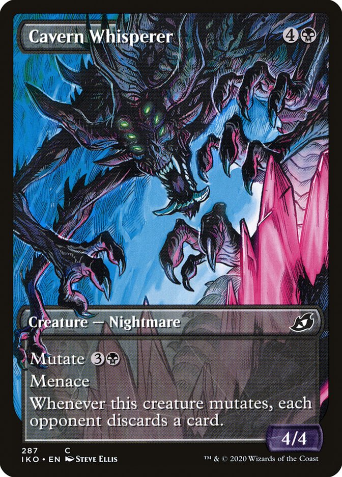 Cavern Whisperer (Showcase) [Ikoria: Lair of Behemoths] Foil