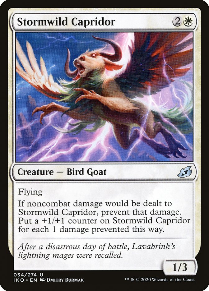 Stormwild Capridor [Ikoria: Lair of Behemoths] Foil