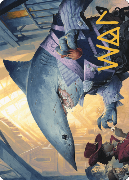 Loan Shark // Loan Shark  [Outlaws of Thunder Junction Art Series] (Borderless) Foil