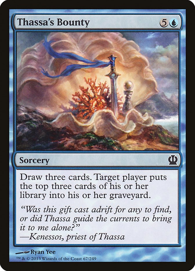 Thassa's Bounty [Theros] Foil
