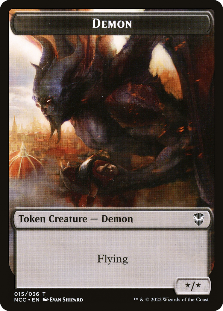 Demon  [New Capenna Commander Tokens]
