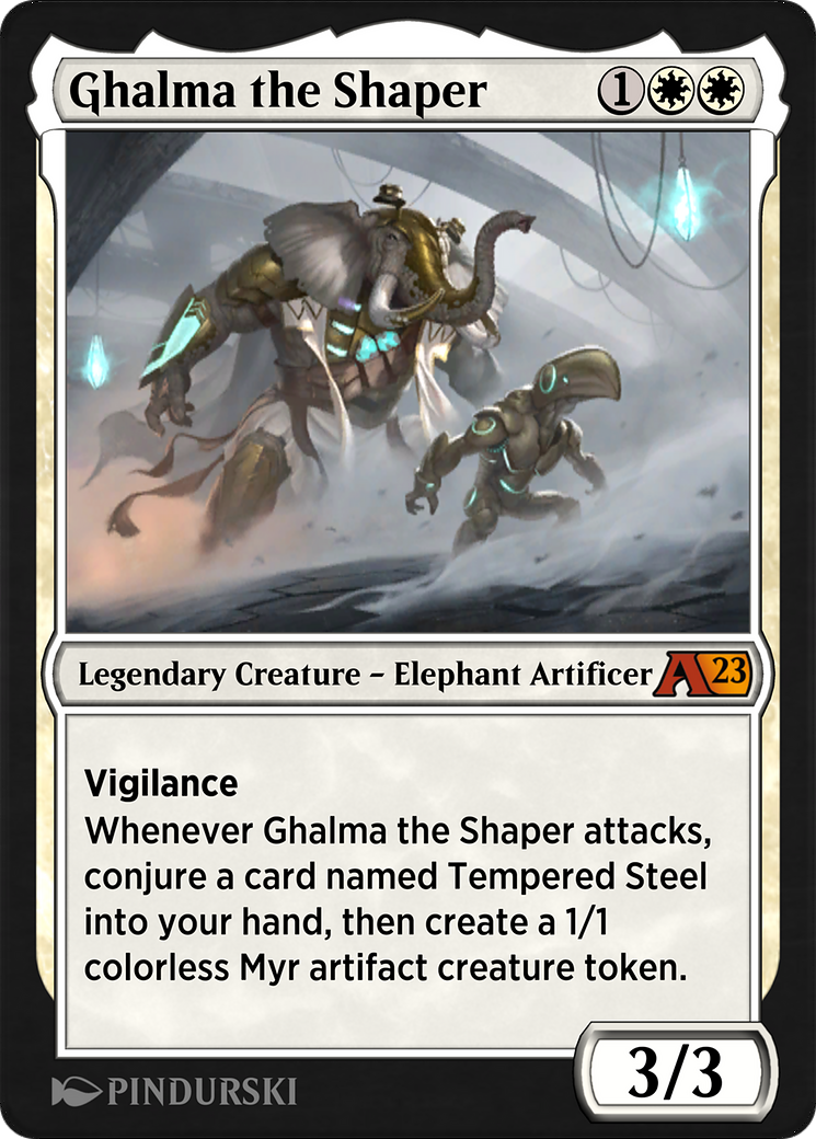 Ghalma the Shaper  [Alchemy: Phyrexia]