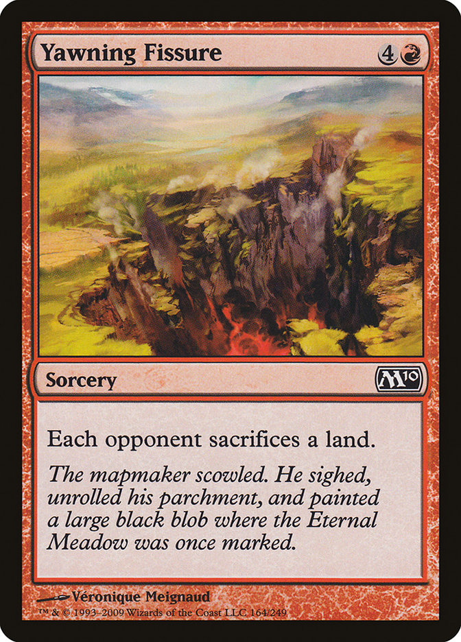 Yawning Fissure [Magic 2010] Foil