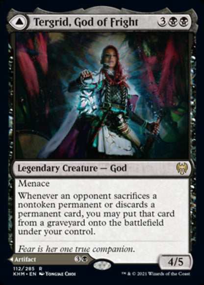 Tergrid, God of Fright // Tergrid's Lantern [Kaldheim] Foil