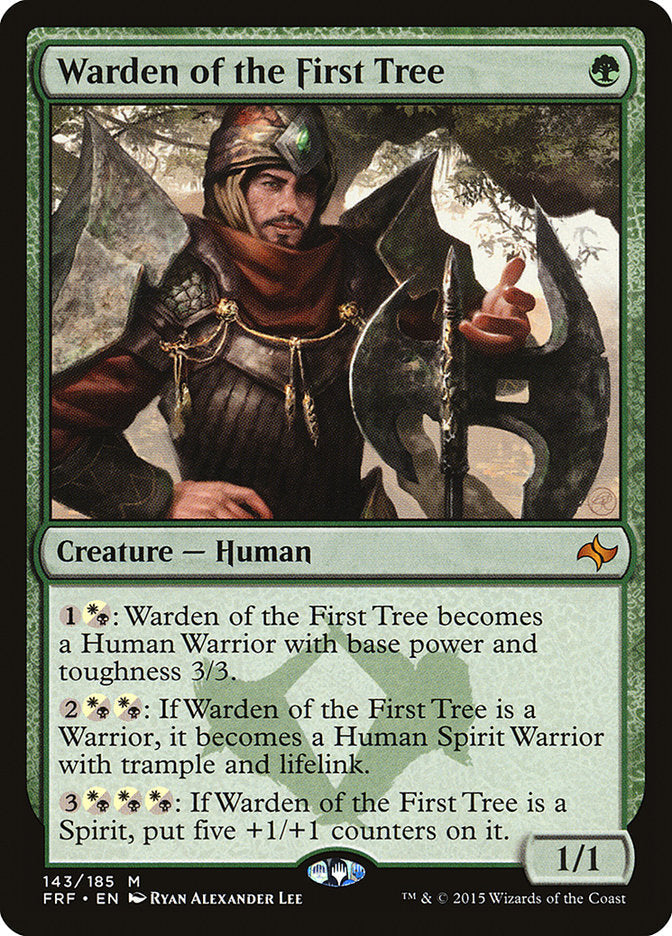 Warden of the First Tree [Fate Reforged] Foil