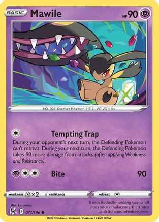 Mawile (071/196) [Sword & Shield: Lost Origin] Reverse Holofoil