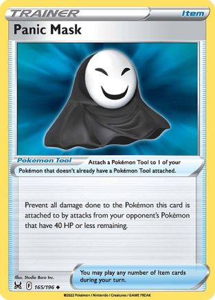 Panic Mask (165/196) [Sword & Shield: Lost Origin] Reverse Holofoil