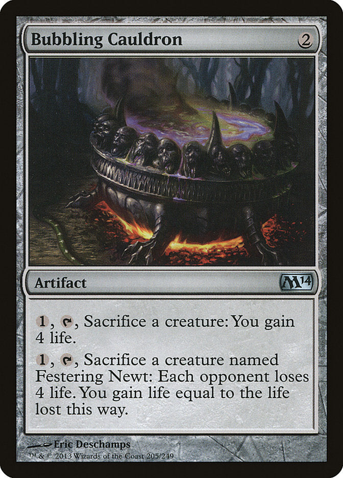 Bubbling Cauldron [Magic 2014] Foil