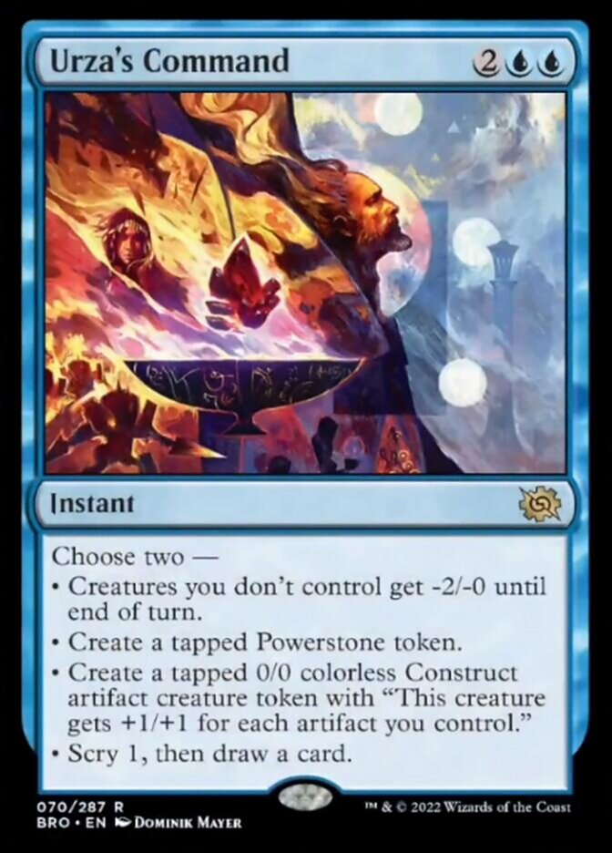 Urza's Command [The Brothers' War] Foil