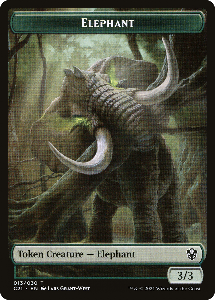 Elephant  [Commander 2021 Tokens]