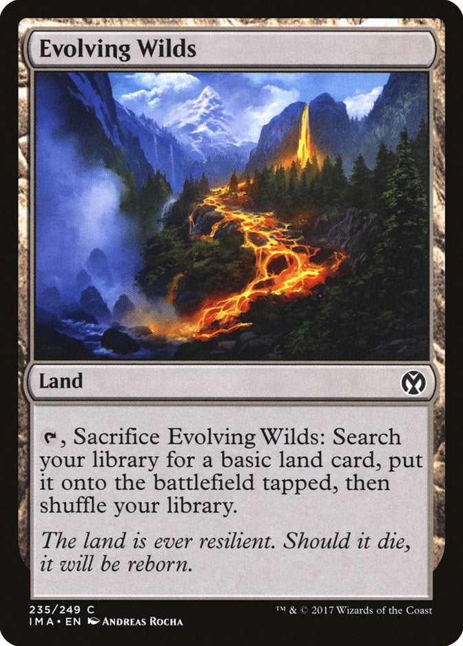 Evolving Wilds [Iconic Masters] Foil