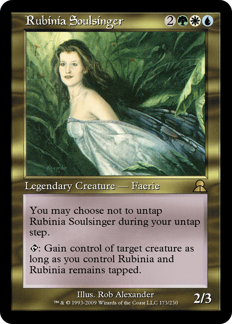 Rubinia Soulsinger  [Masters Edition III] Foil