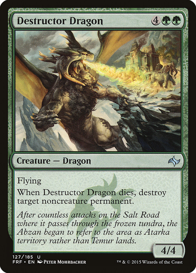 Destructor Dragon [Fate Reforged] Foil