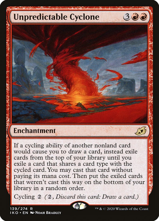 Unpredictable Cyclone [Ikoria: Lair of Behemoths] Foil