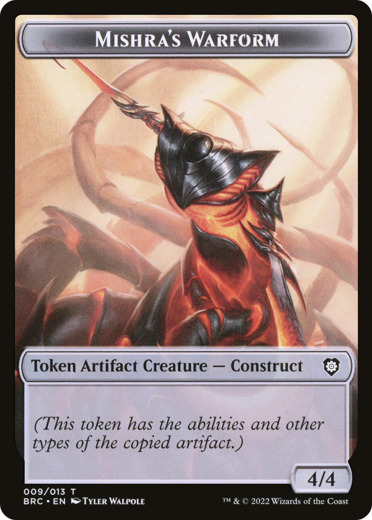 Mishra's Warform  [The Brothers' War Commander Tokens] Foil