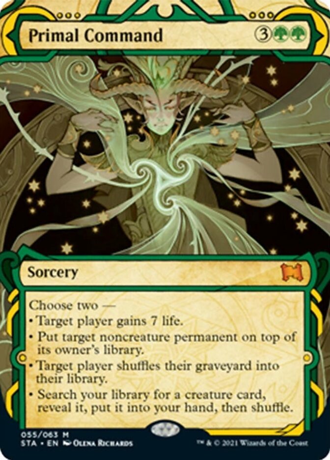 Primal Command [Strixhaven: School of Mages Mystical Archive] Foil