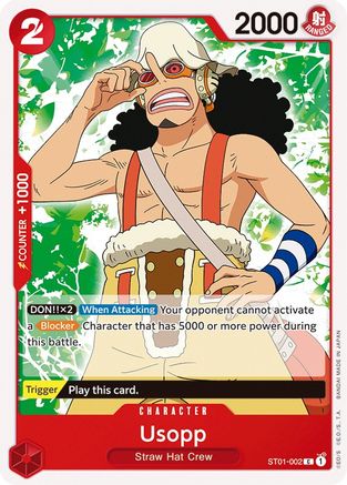 Usopp (ST01-002) - [Starter Deck 1: Straw Hat Crew]