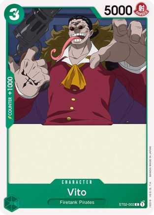 Vito (ST02-002) - [Starter Deck 2: Worst Generation]