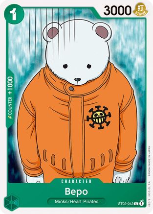 Bepo (ST02-012) - [Starter Deck 2: Worst Generation]
