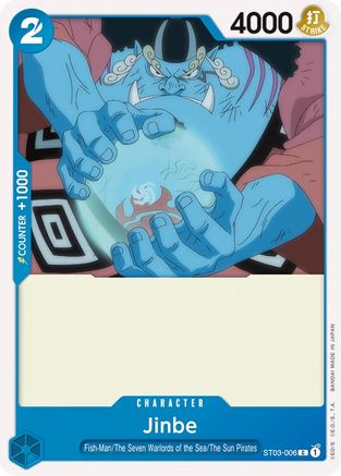 Jinbe (ST03-006) - [Starter Deck 3: The Seven Warlords of The Sea]