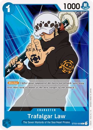 Trafalgar Law (ST03-008) - [Starter Deck 3: The Seven Warlords of The Sea]