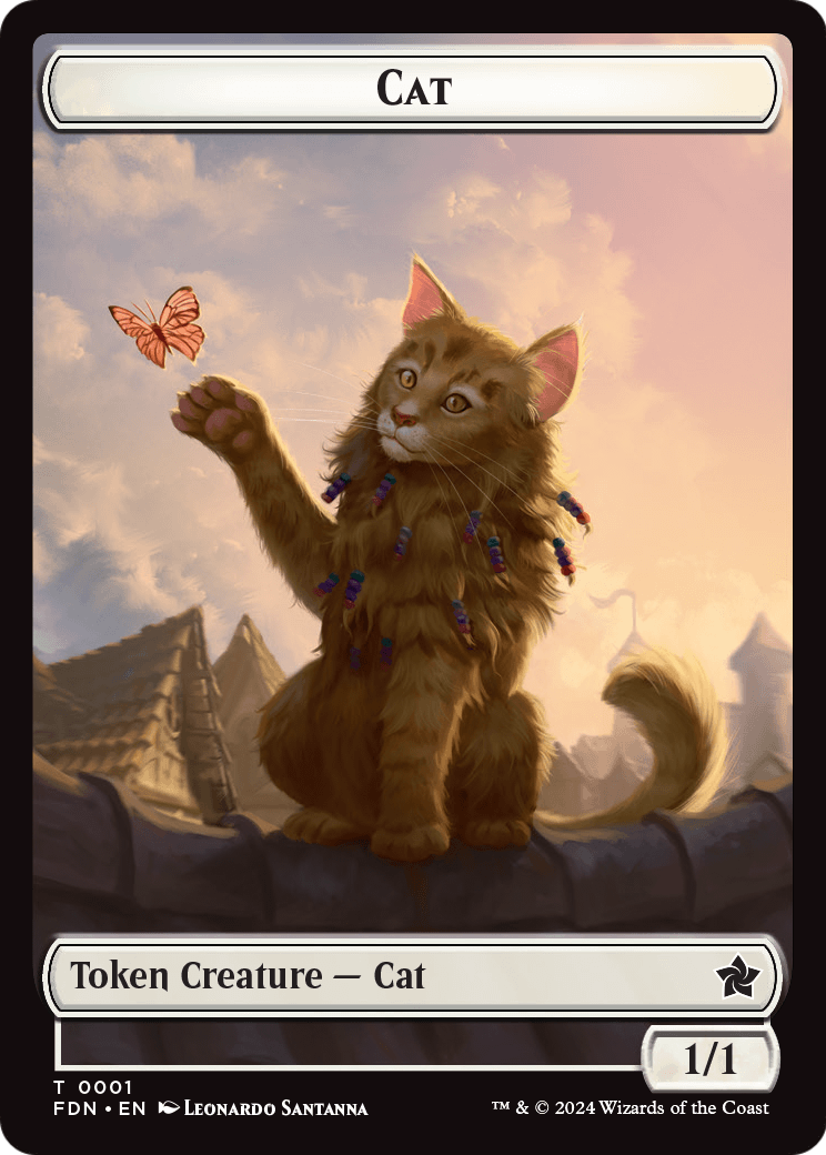 Cat  [Foundations Tokens] Foil