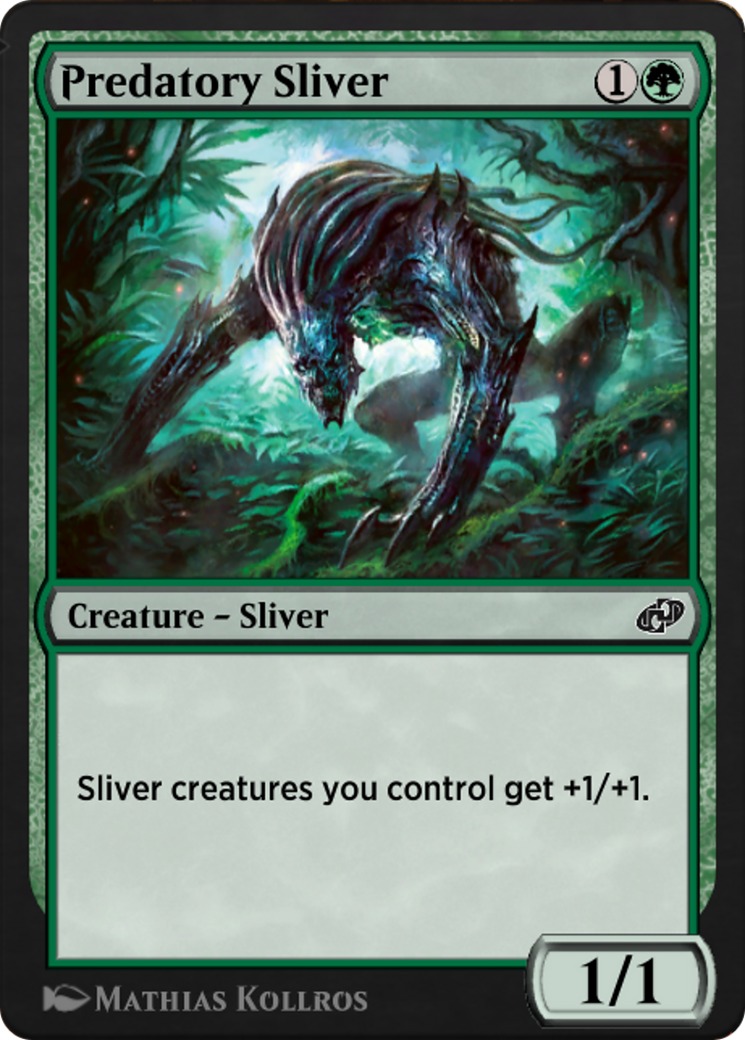 Predatory Sliver  [Jumpstart: Historic Horizons]